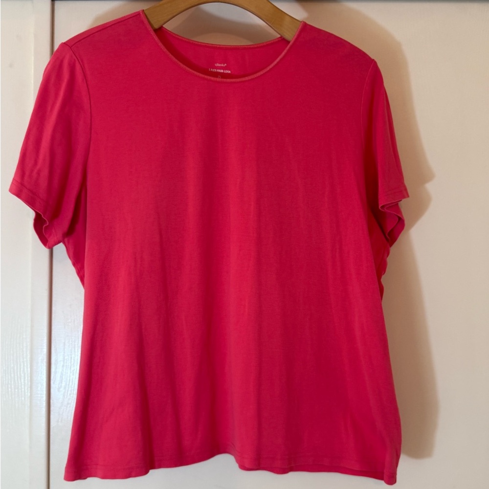 CJ Banks Pink Women's Top - Picture 3 of 4